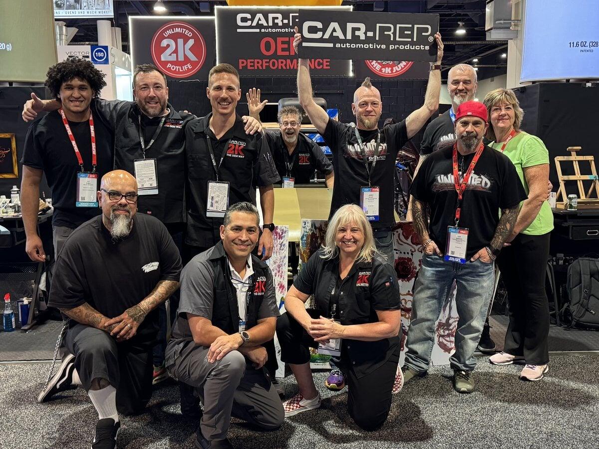 The Car-Rep team at SEMA