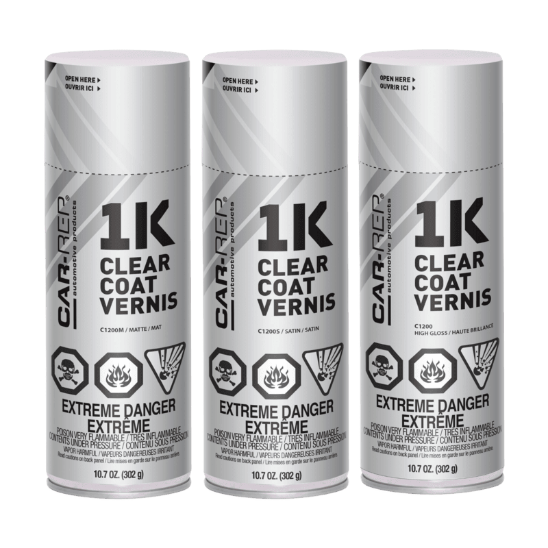 Car-Rep 1K Acrylic Clear Coats